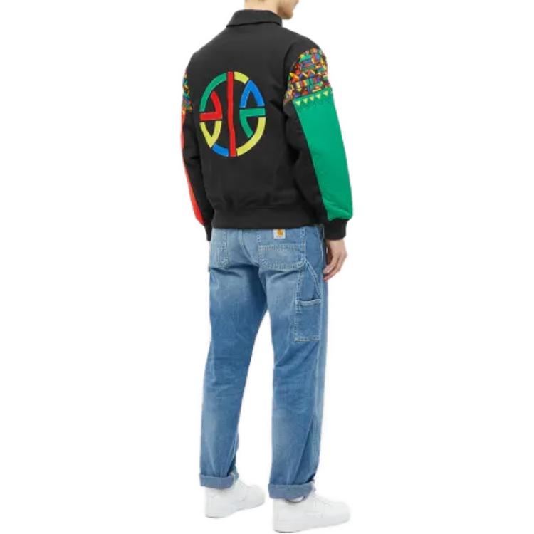 Purchase ナイキ パターンジップアップジャケット ブラック CU4212-010