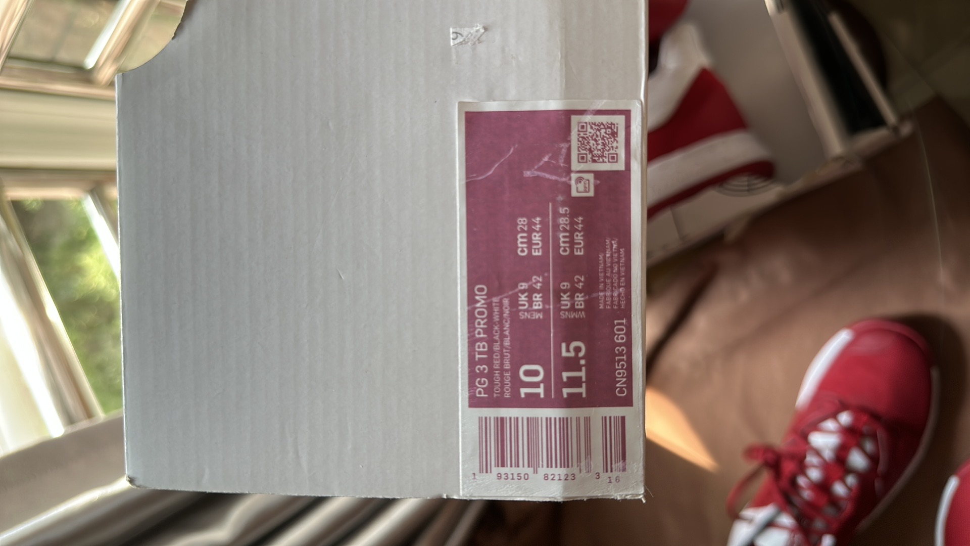 Lookbook Nike Paul George PG 3 TB 'Burdeos' CN9513-601