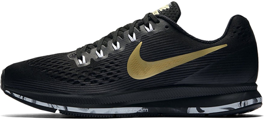 나이키 에어 줌 페가수스 34 '블랙 골드' 880555-017 Buy 나이키 에어 줌 페가수스 34 '블랙 골드' 880555-017