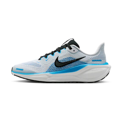 (Youth) Nike Pegasus 41 White/Blue Hero/Black/Black