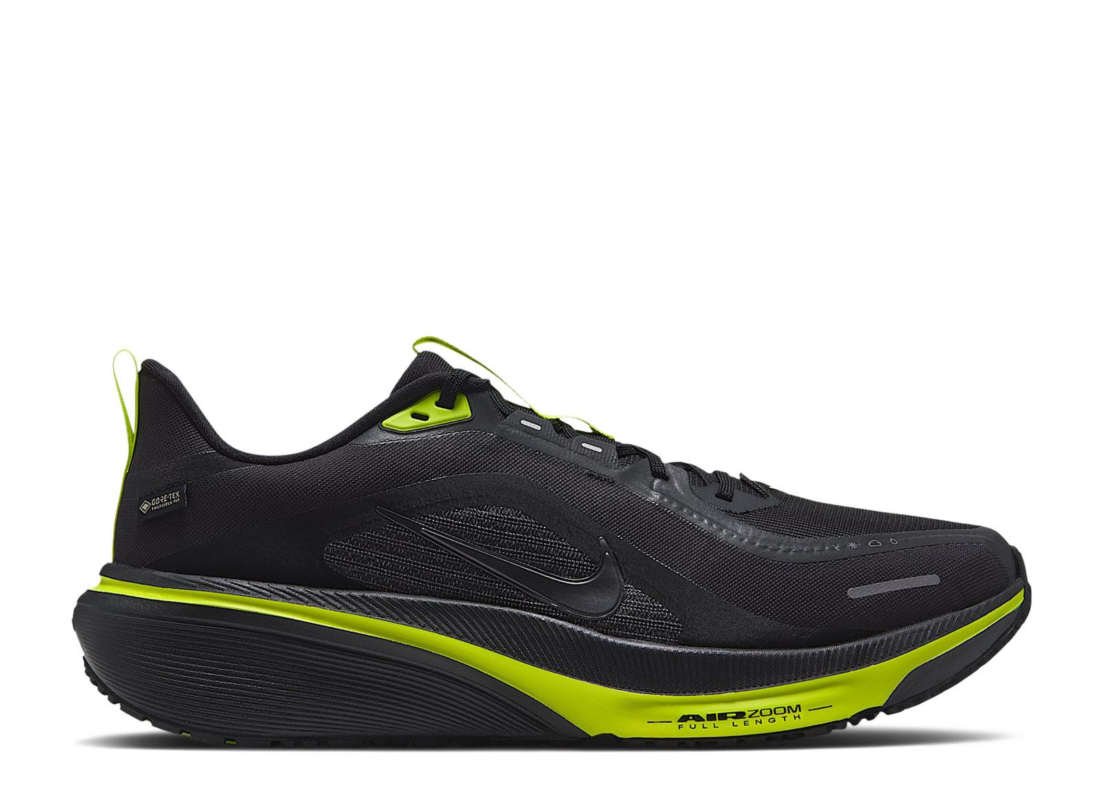 Nike Pegasus 42 GORE-TEX Waterproof Road 'Black Lemon Venom Metallic Dark Grey' IQ0450-001