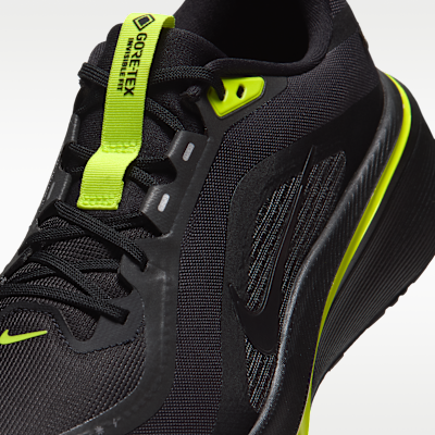 Sizing Nike Pegasus 42 GORE-TEX Waterproof Road 'Black Lemon Venom Metallic Dark Grey' IQ0450-001