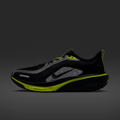 Nike Pegasus 42 GORE-TEX Waterproof Road 'Black Lemon Venom Metallic Dark Grey' IQ0450-001 1