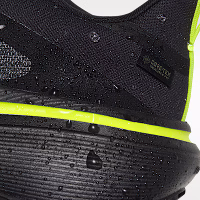 Nike Pegasus 42 GORE-TEX Waterproof Road 'Black Lemon Venom Metallic Dark Grey' IQ0450-001 2