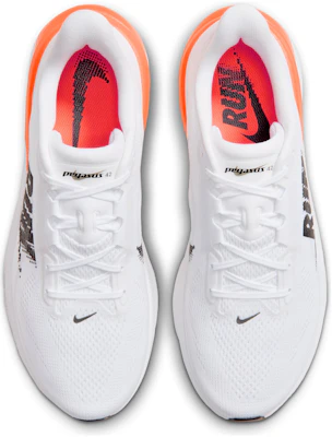 Nike Pegasus 42 Road 'White White Total Orange Black' IZ6178-101 Lookbook Nike Pegasus 42 Road 'White White Total Orange Black' IZ6178-101
