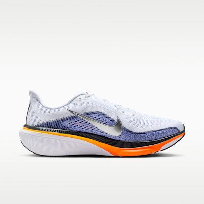Lookbook Nike Pegasus 42 Putih/Lapis/Jingga/Perak Metalik IR1228-102