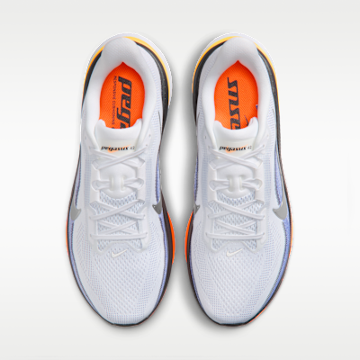 Shop Nike Pegasus 42 Putih/Lapis/Jingga/Perak Metalik IR1228-102