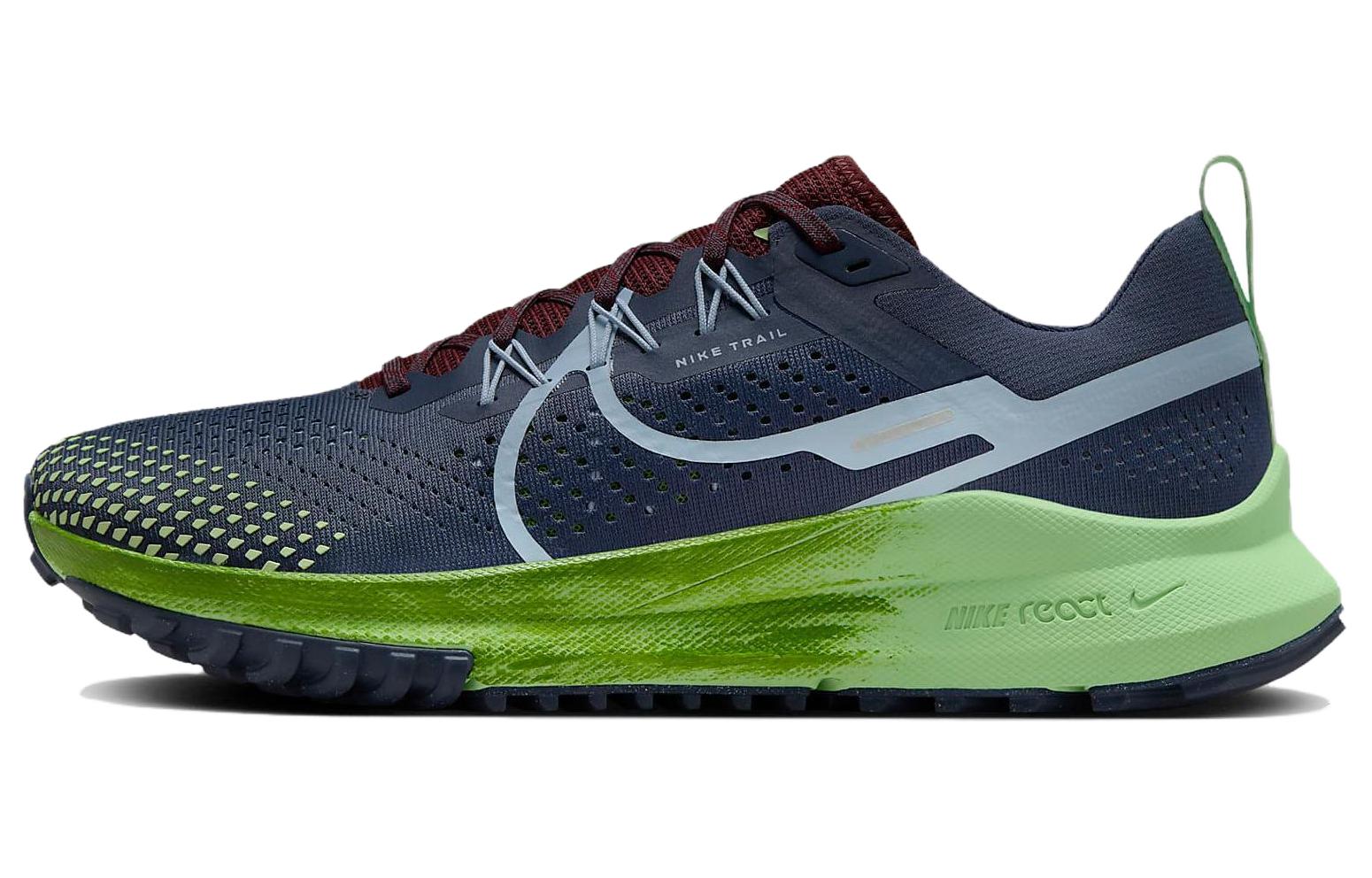 Buy 耐克飞马 Trail 4 '雷霆蓝蒸汽绿' DJ6158-403