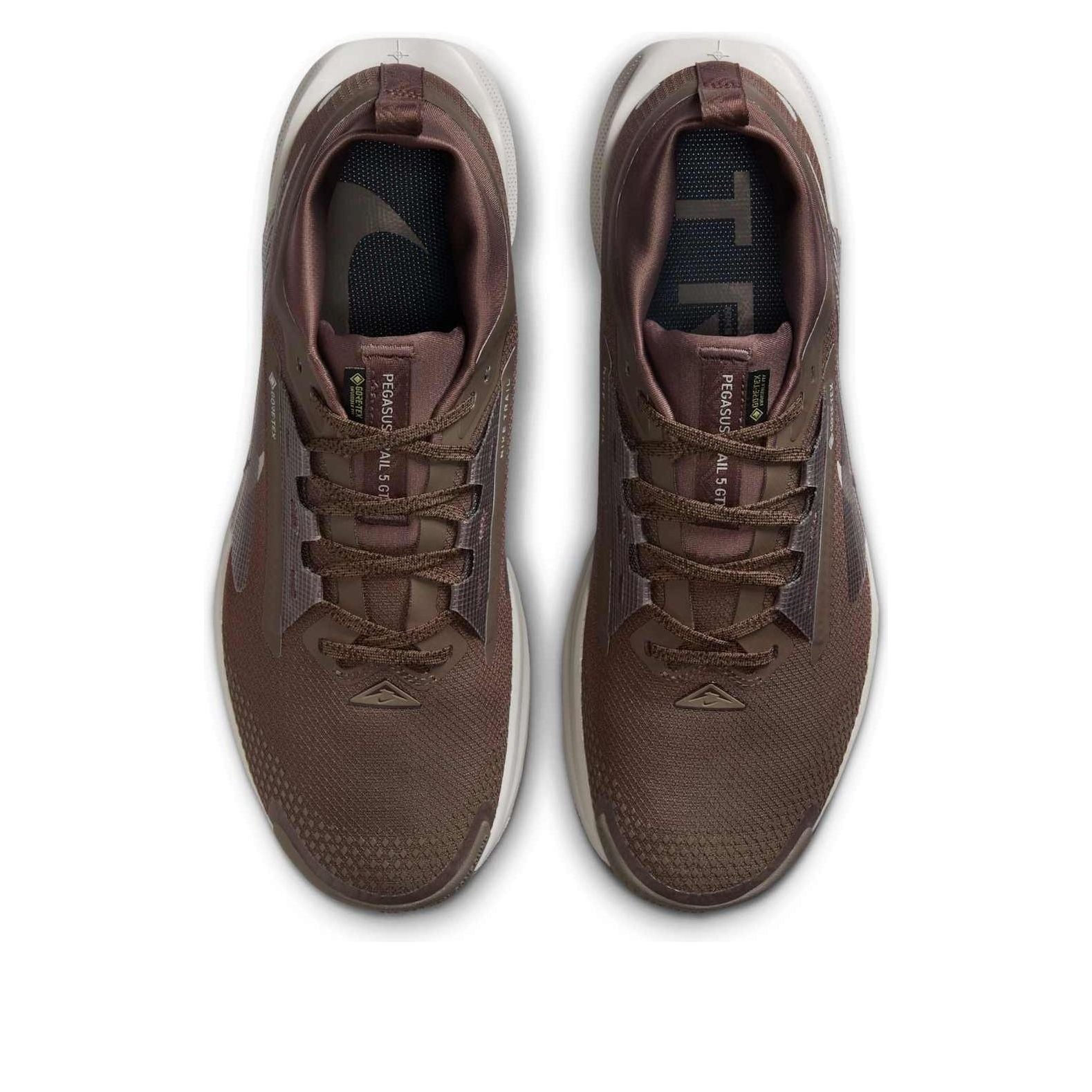 Order Nike Pegasus Trail 5 GORE-TEX 'Ironstone Velvet Brown' Sepatu Lari Pria. FQ0908-012