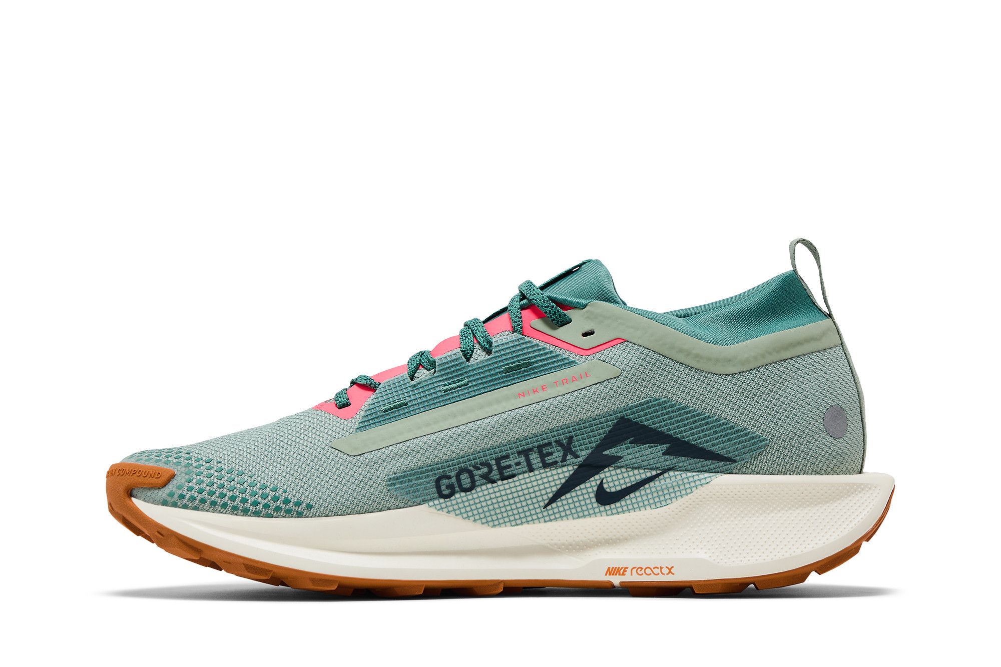 Shop Nike Pegasus Trail 5 GORE-TEX 'Jade Horizon' Zapatillas para Trail Running. FQ0908-300