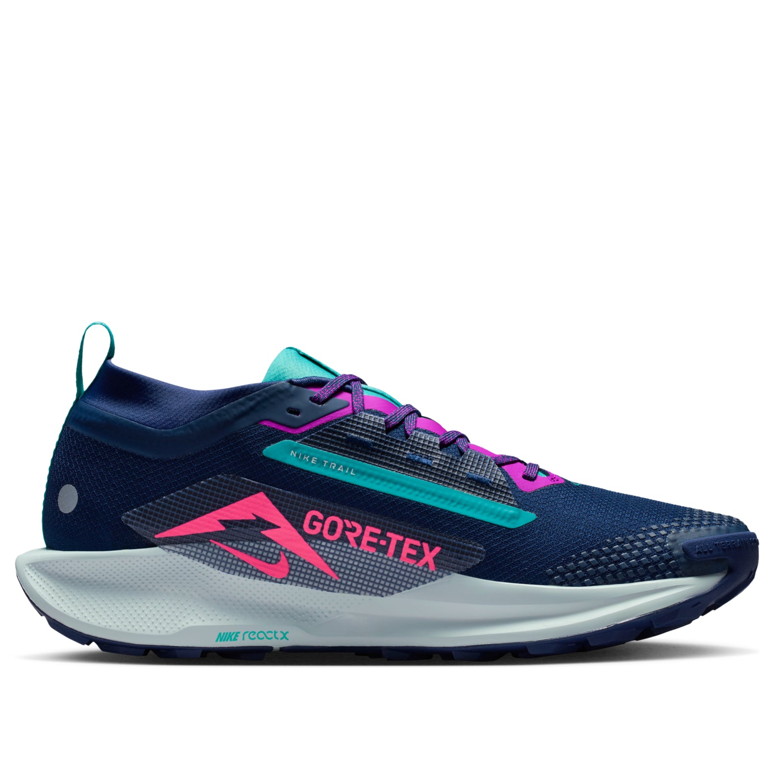 Details for Nike Pegasus Trail 5 Gore-Tex 'Midnight Navy Blacier Blue Hyper Pink' FQ0908-403