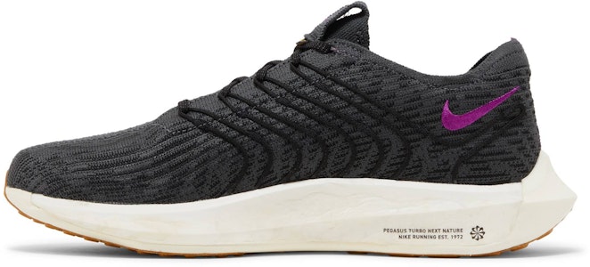 Nike Pegasus Turbo Next Nature 'Hitam Ungu Vivid' DM3413-003 Lookbook Nike Pegasus Turbo Next Nature 'Hitam Ungu Vivid' DM3413-003