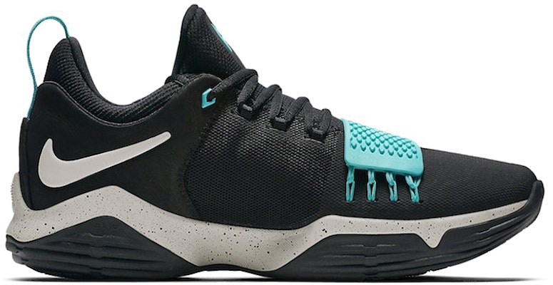 Nike PG 1 Black Aqua Splash Ink Green Version 'Black Light Bone Light Aqua' 878628-002 Order Nike PG 1 Black Aqua Splash Ink Green Version 'Black Light Bone Light Aqua' 878628-002
