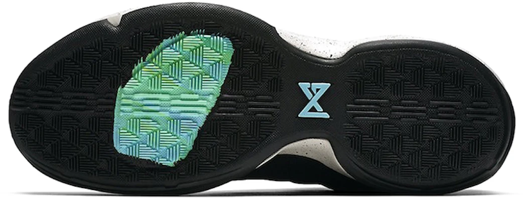 Nike PG 1 Black Aqua Splash Ink Green Version 'Black Light Bone Light Aqua' 878628-002 Details for Nike PG 1 Black Aqua Splash Ink Green Version 'Black Light Bone Light Aqua' 878628-002