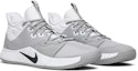 Shop Nike PG 3 TB 'Wolf Grey' Lelaki Kelabu Serigala Sneakers. CN9513-004