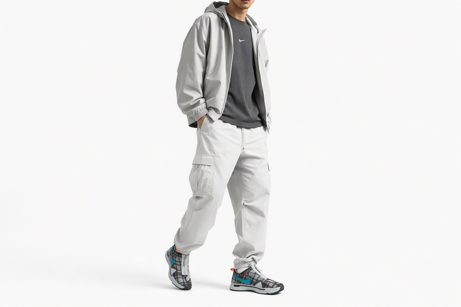 Order Nike PG 4「足球灰格紋」CD5079-002/CD5082-002