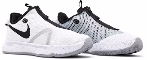 Cheap Nike PG 4 團隊低筒籃球鞋 男女同款 灰白黑 海外版