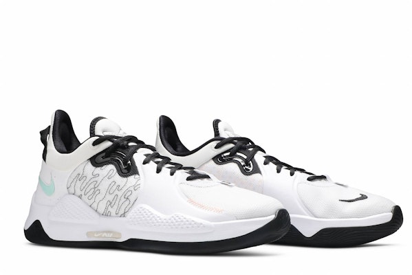 Nike PG 5 'White Black' CW3146-100/CW3143-100 Cheap Nike PG 5 'White Black' CW3146-100/CW3143-100