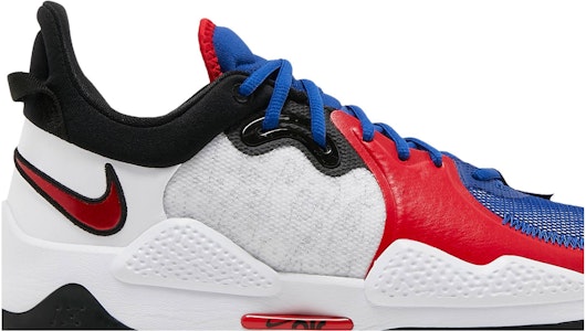 Nike PG 5 'White University Red' CW3143-101 Order Nike PG 5 'White University Red' CW3143-101
