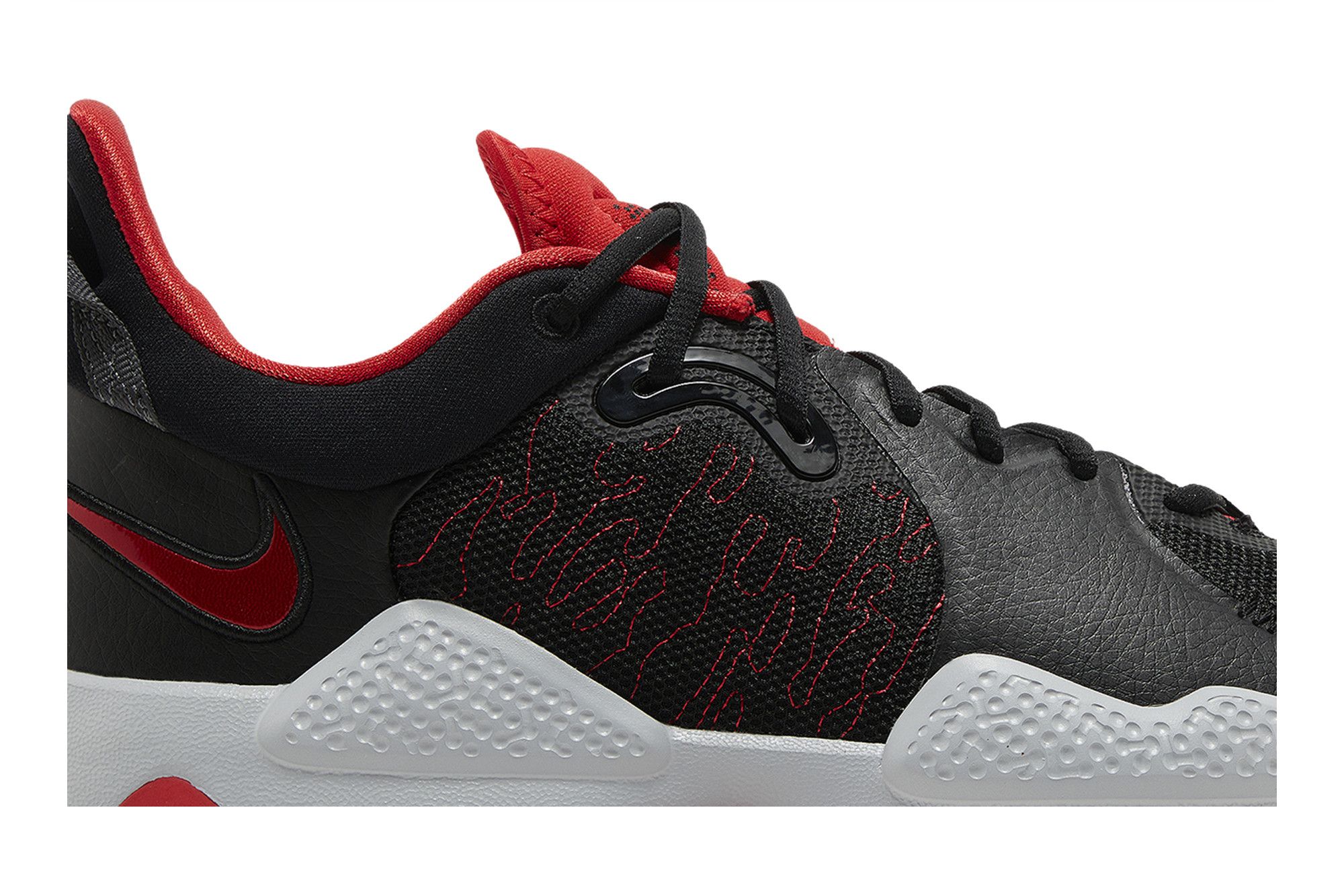 Lookbook Nike PG 5 EP “Bred“ 泡椒5 保羅喬治 低筒 實戰籃球鞋 男女款 黑紅 台灣版