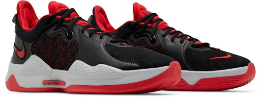Nike PG 5 EP 'Bred' Sepatu Basket Hitam-Merah CW3146-002 Cheap Nike PG 5 EP 'Bred' Sepatu Basket Hitam-Merah CW3146-002