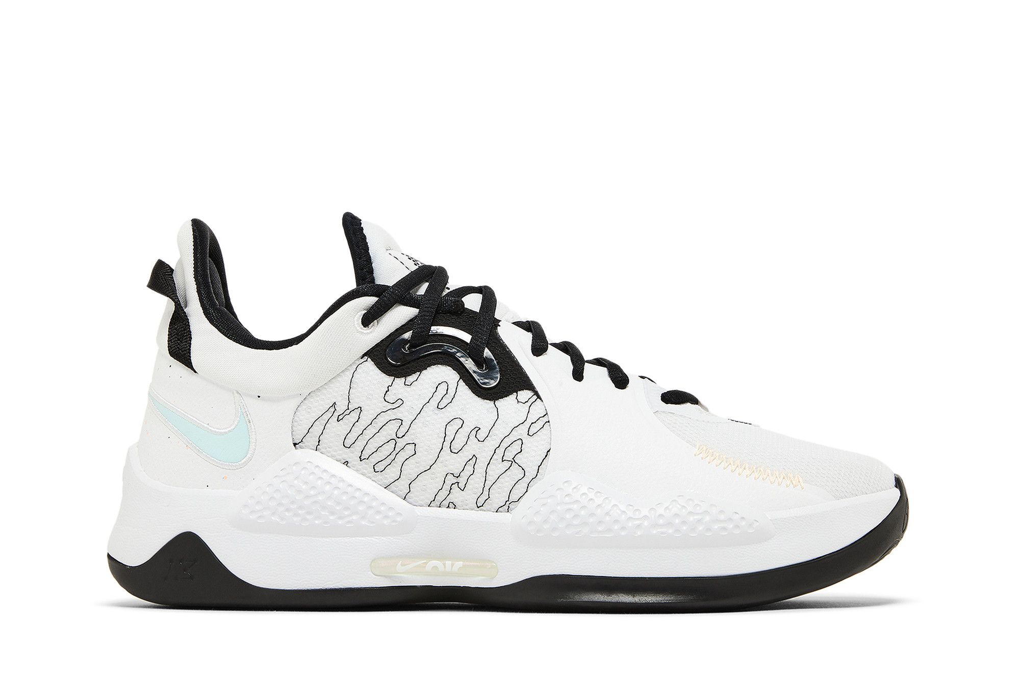 Nike PG 5 EP 'White Black' CW3146-100
