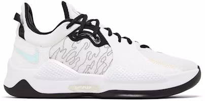 Nike PG 5 EP 'White Black' CW3146-100 Nike PG 5 EP 'White Black' CW3146-100