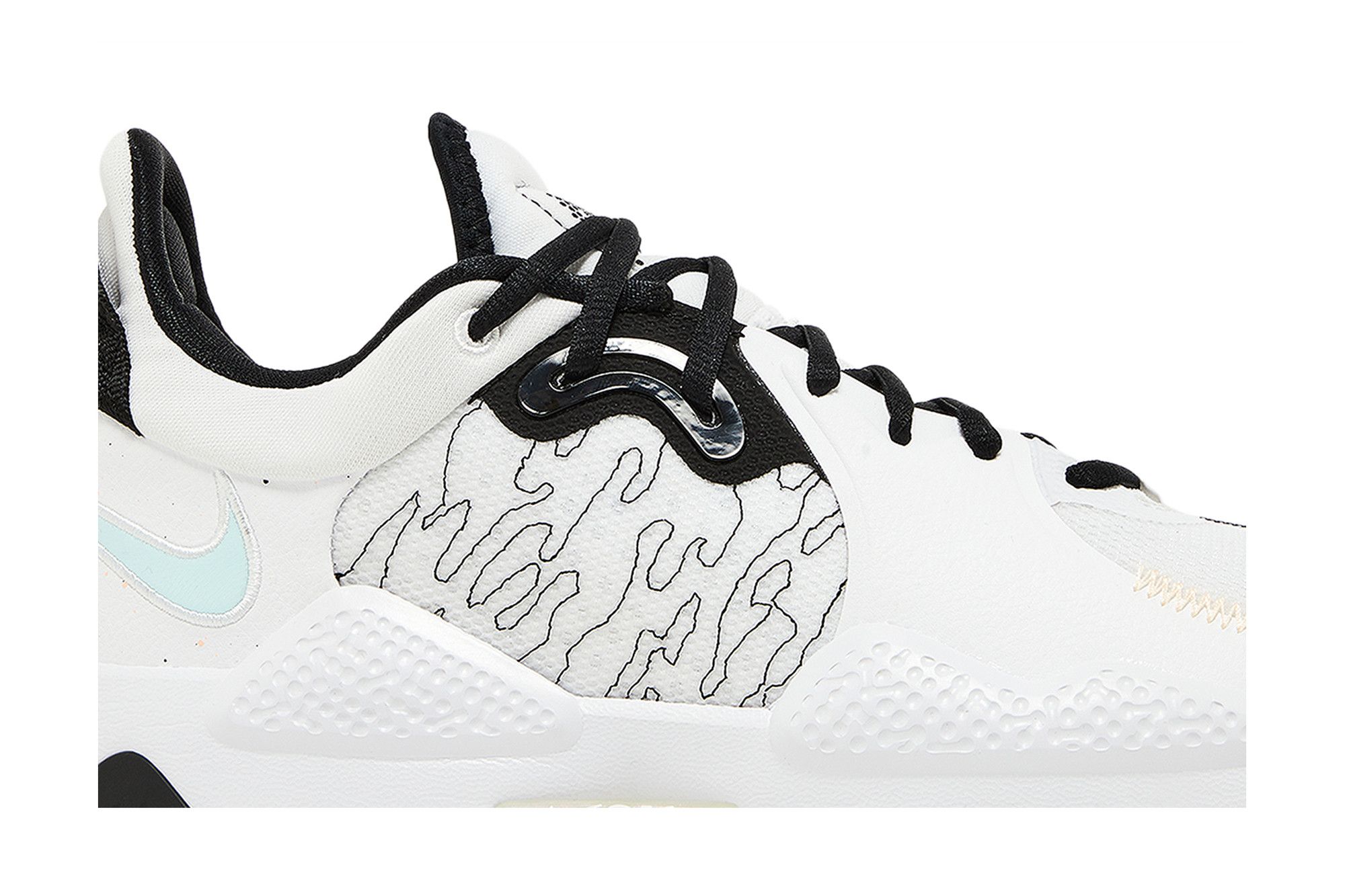 Order Nike PG 5 EP ''Wit Zwart'' CW3146-100