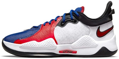 Nike PG 5 EP 'White University Red' CW3146-101 Nike PG 5 EP 'White University Red' CW3146-101