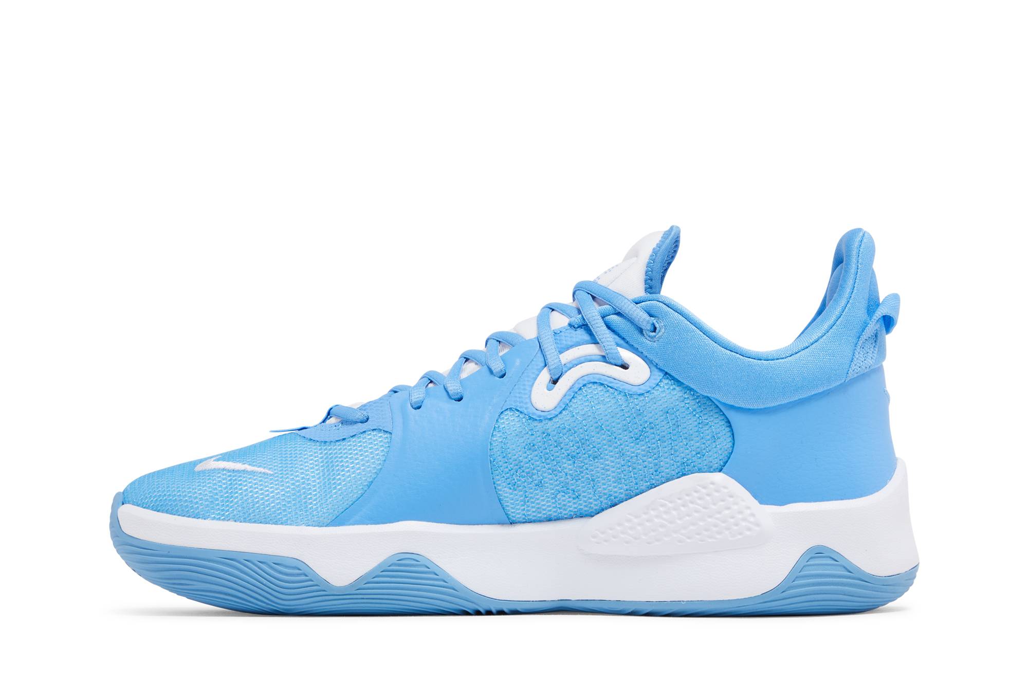 Lookbook Nike PG 5 “University Blue“ 泡椒5 保羅喬治 減震防滑 低筒 籃球鞋 男款 藍白