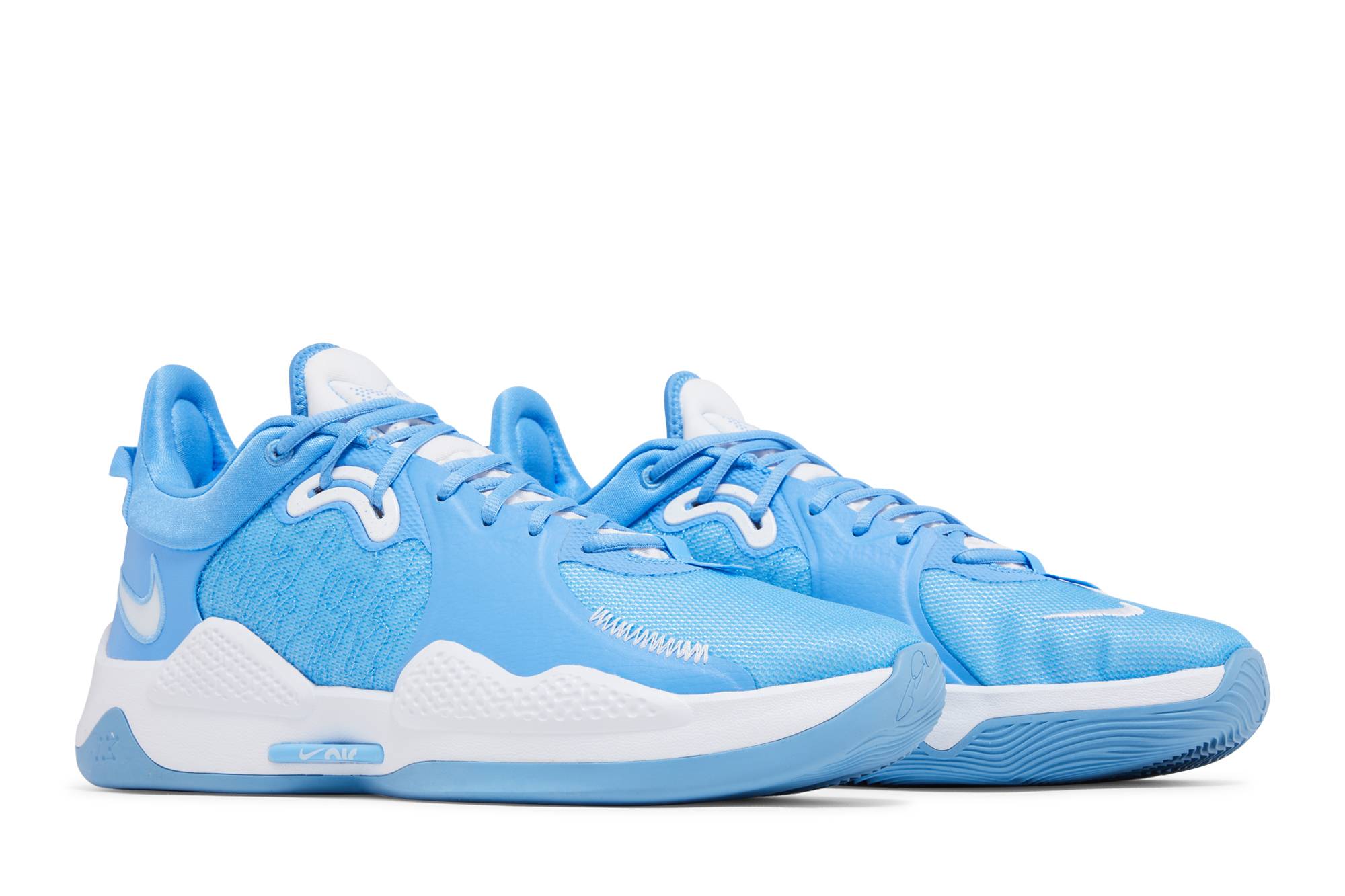 Cheap Nike PG 5 “University Blue“ 泡椒5 保羅喬治 減震防滑 低筒 籃球鞋 男款 藍白