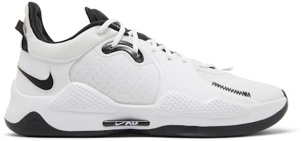 Nike PG 5 TB 'White Black' DM5045-100 Nike PG 5 TB 'White Black' DM5045-100
