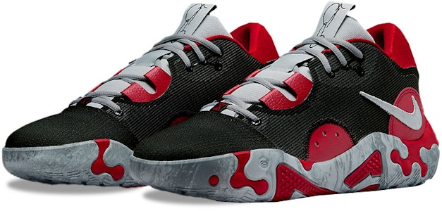 Nike PG 6 'Bred' Lelaki Hitam Merah DC1974-003 Lookbook Nike PG 6 'Bred' Lelaki Hitam Merah DC1974-003