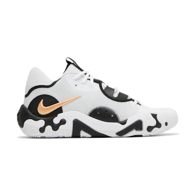 Nike PG 6 'White Black Orange Chalk'