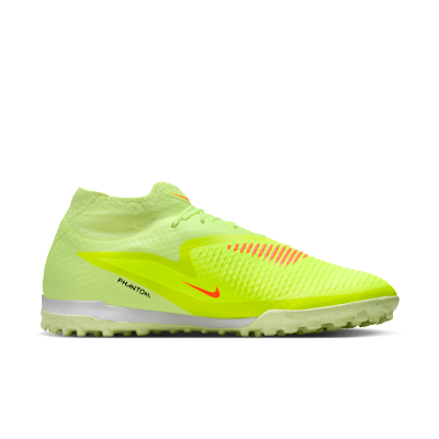 Lookbook Kasut Nike Phantom 6 High Academy Hyper Crimson/Life Lime/Hitam HQ2277-800