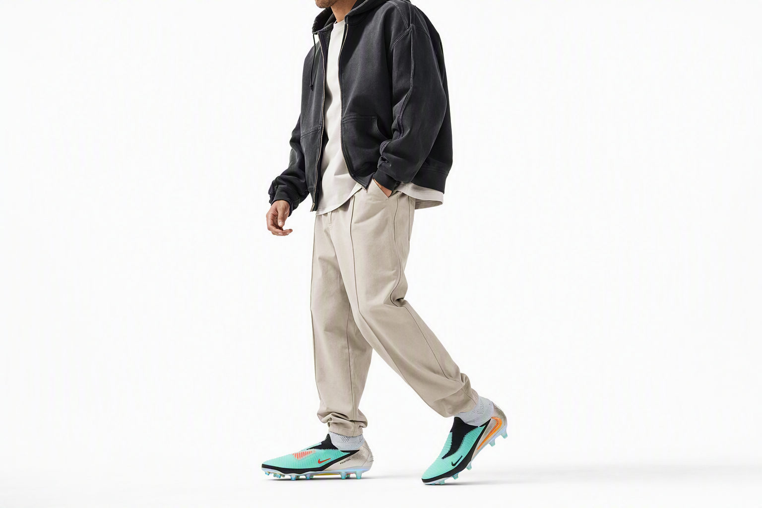 Order Nike Phantom 6 High Elite AG '鉻黑' 足球鞋 IH3985-001
