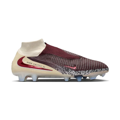 Nike United Phantom 6 High Elite FG 'Burgundy Crush Fossil University Red'