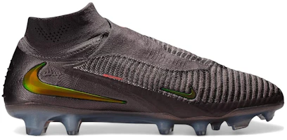 Nike Phantom 6 High Elite LV8 FG 'Medium Ash Black Gold Amber' IF4099-288 Nike Phantom 6 High Elite LV8 FG 'Medium Ash Black Gold Amber' IF4099-288