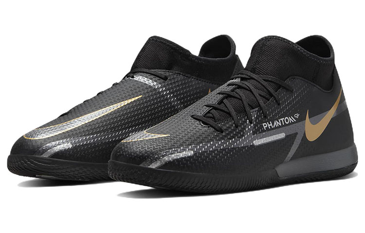 Nike Phantom GT2 Academy DF IC 'Black Metallic Gold' 圖 3