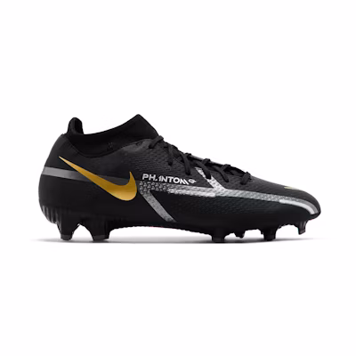 Nike Phantom GT2 Academy DF MG 'Black Metallic Gold'
