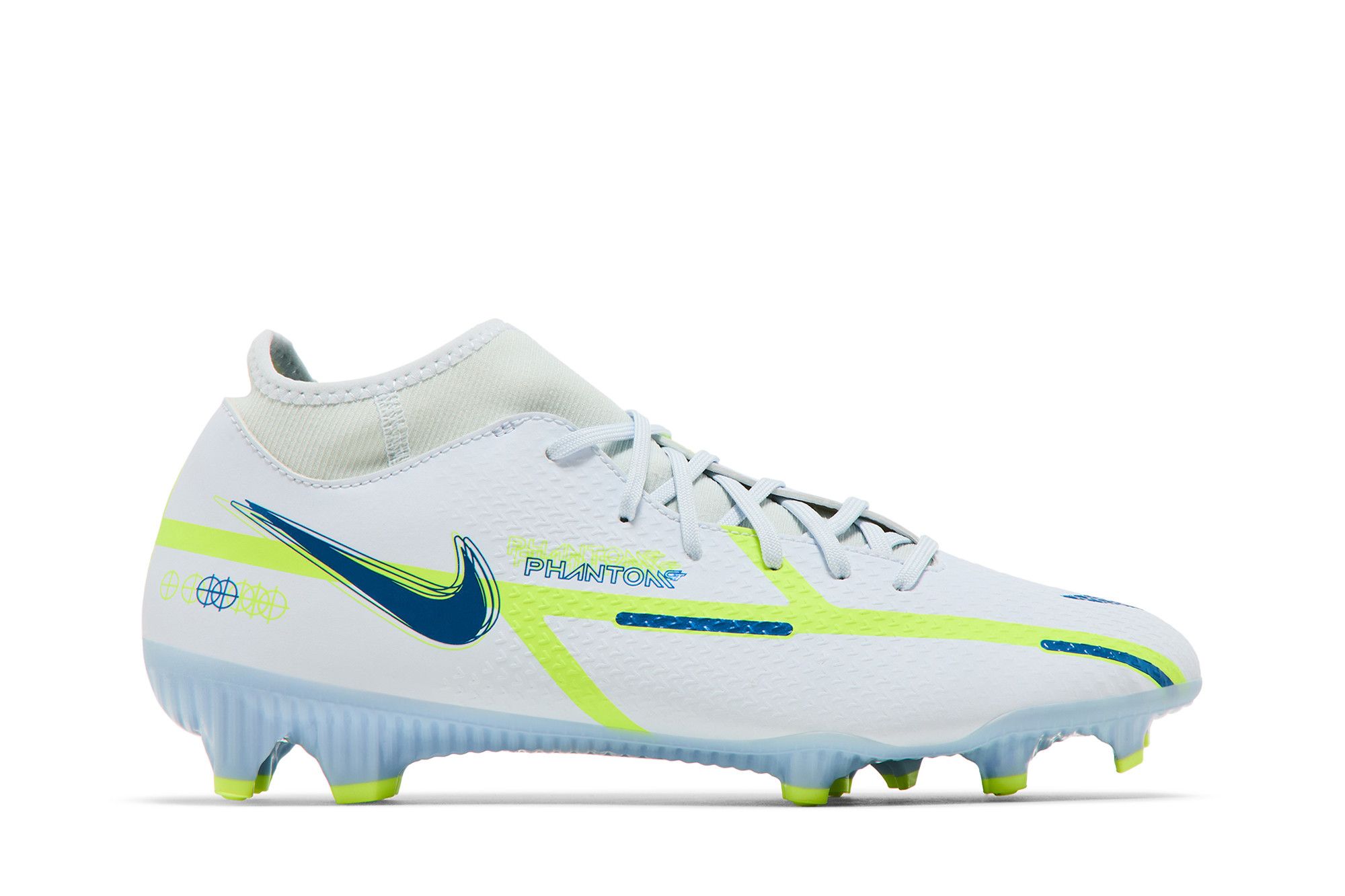 Nike Phantom GT2 Academy DF MG 'Grey Dark Marina Blue' DC0797-054