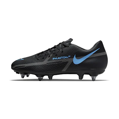 Nike Phantom GT2 Academy SG Pro AC Football Boots 'Black Blue'