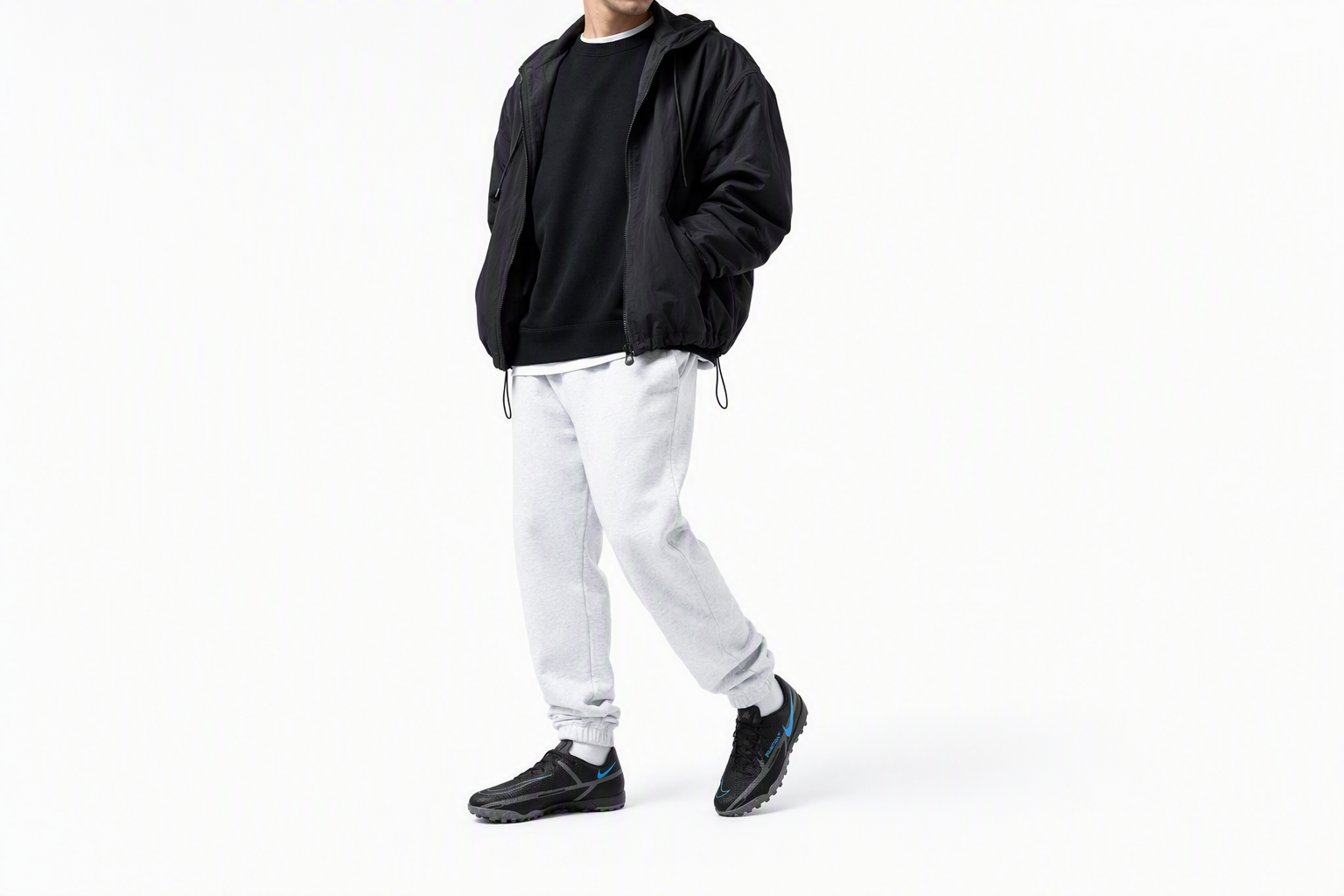 Order Nike Phantom GT2 Academy TF 草坪足球鞋 男女皆宜 黑藍