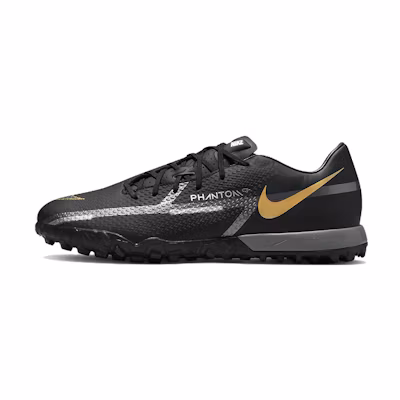 Nike Phantom GT2 Academy TF 'Black Goldgold Gray'