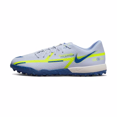 Nike Phantom GT2 Academy TF 'Gray Light Blue Yellow'