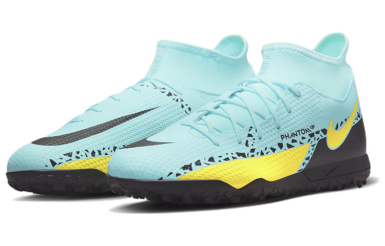 Lookbook Nike Phantom GT2 Club Dynamic Fit TF 'Biru Kuning' DC0820-407