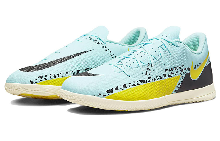 Lookbook Nike Phantom GT2 Club IC 室內球場足球鞋 男女同款 藍黃