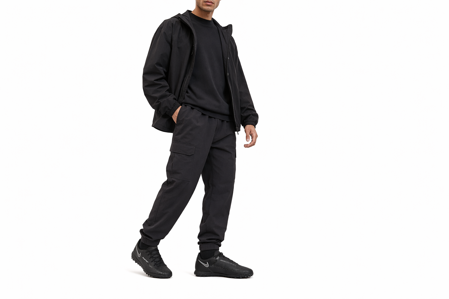 Order Nike Phantom GT2 Club TF 草地足球鞋 黑色