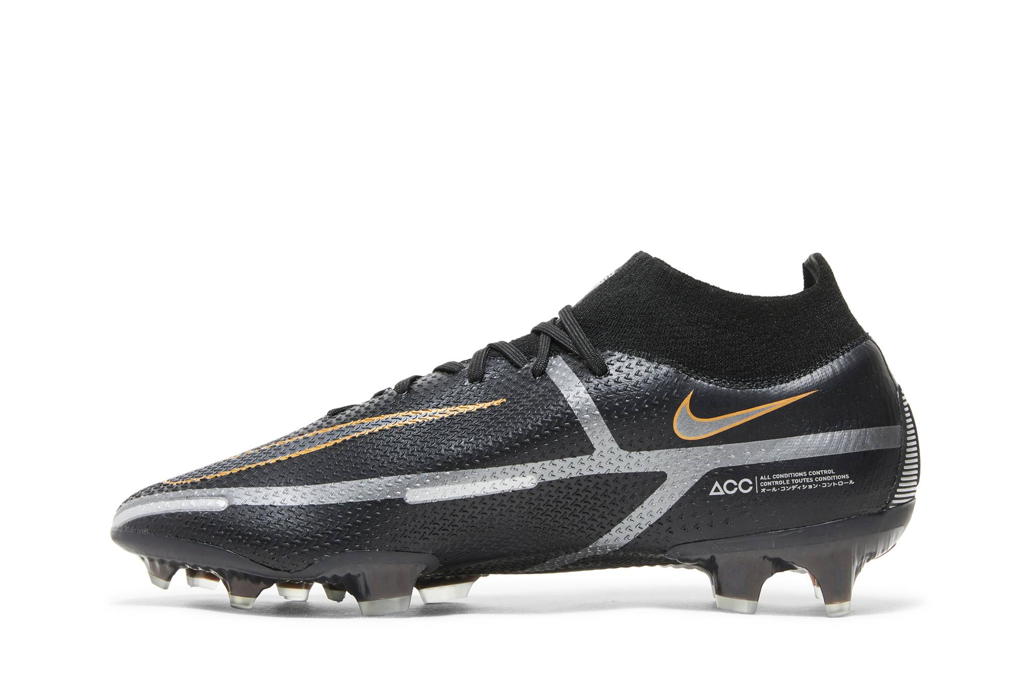 Lookbook Nike Phantom GT2 DF Elite FG 'Hitam Emas Metalik' CZ9889-007