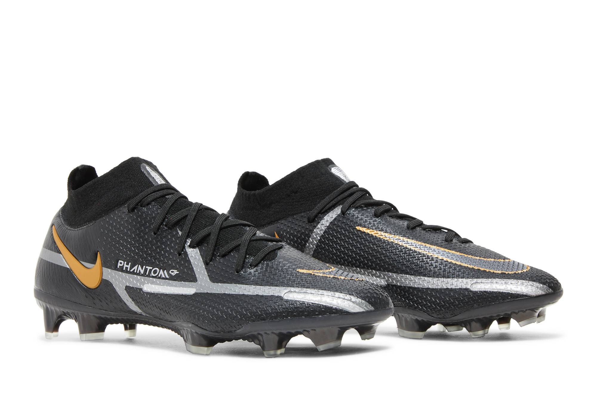 Cheap Nike Phantom GT2 DF Elite FG 'Hitam Emas Metalik' CZ9889-007